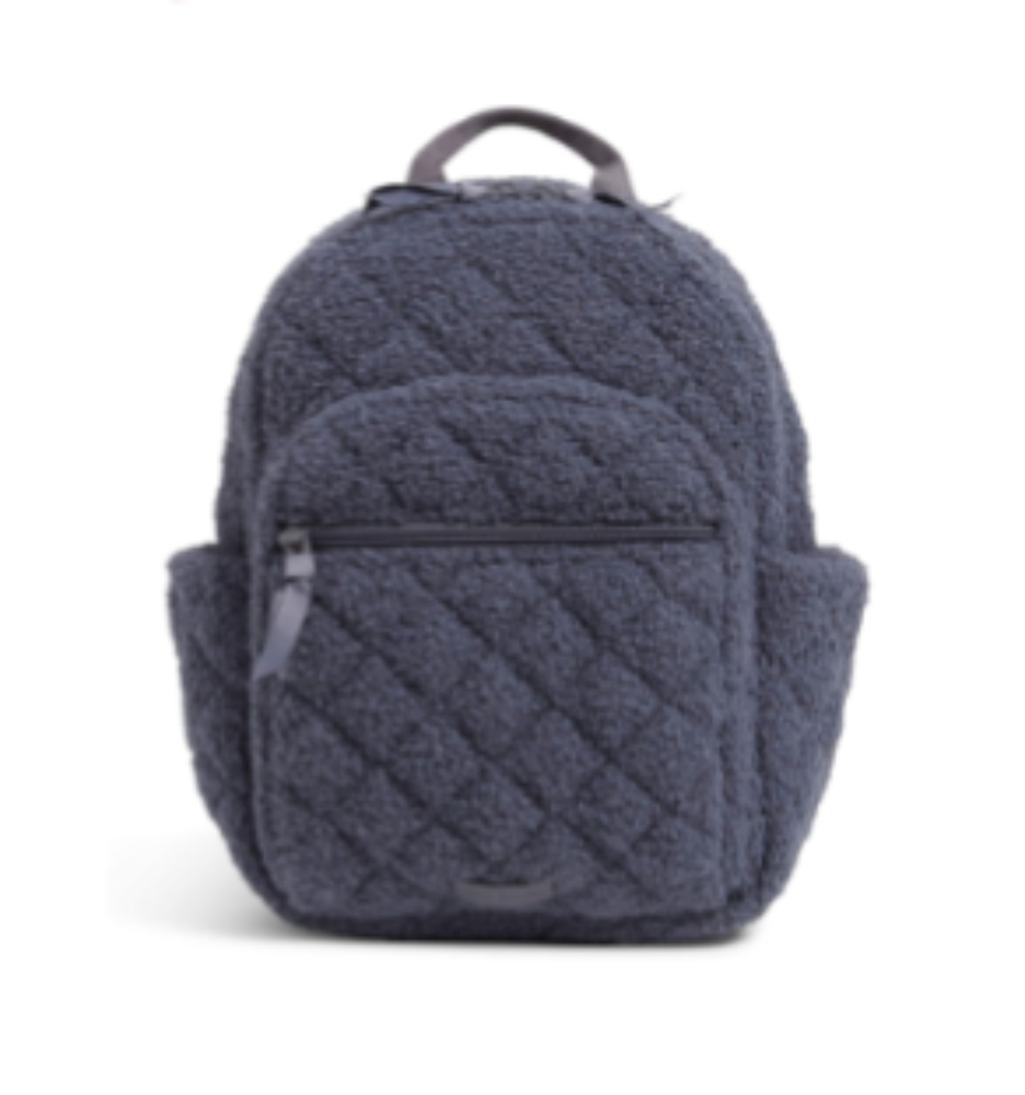 Vera Bradley Teddy Fleece Sherpa Small Backpack